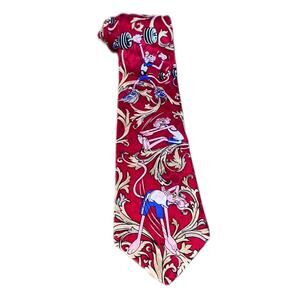 Vintage 1993 The Pink Panther Gym Dandy 100% Silk Tie